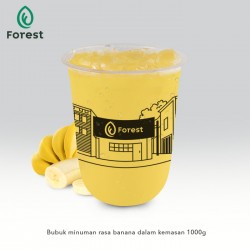 Bubuk Minuman BANANA Powder - FOREST Bubble Drink